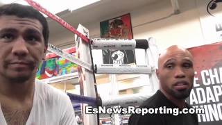 ishe smith and luis cuba arias on canelo vs lara and gamboa vs crawford  EsNews [upl. by Esille]