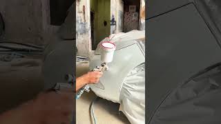 Tampon boyama automobile detailwork shortvideos mechanic detailes [upl. by Alimhaj]