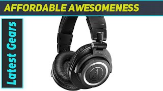 AudioTechnica ATHM50xBT2 The Best Wireless Headphones for Versatility [upl. by Anauqed982]