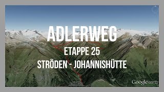 Adlerweg Osttirol Etappe 25  Ströden – Johannishütte  Wandern Tirol  GPSTrack  Tourenvorschlag [upl. by Rives]