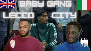 UK REACTS TO BABY GANG  LECCO CITY ITALIAN RAP 🤯😲🤯 [upl. by Eldwun]