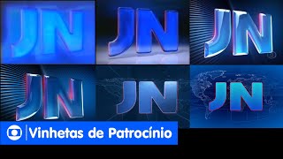 Vinhetas de Patrocínio  Jornal Nacional 2000  Atual [upl. by Ennyletak]