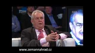 Miloš Zeman vs Karel Schwarzenberg  Prezidentská debata 18 Ledna 2013 [upl. by Redwine640]