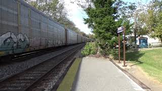 Autorack amp a Rock Train at Boyds [upl. by Merdith]