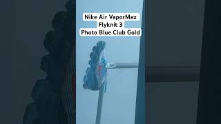 Nike Air VaporMax flyknit 3 photo Blue Club Gold where’s my trainers trainer nike vapormax [upl. by Skerl669]