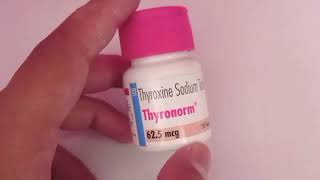 Thyronorm 625mcg tablet  thyroxin sodium tablet usesside effectsprice [upl. by Annayar563]