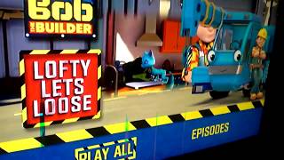 Bob the builder lofty let loose DVD menu walkthrough [upl. by Norehc]