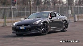 Nissan GTR R35 Powerslides and Accelerations [upl. by Eednam167]