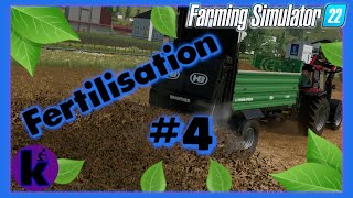 Fs22 Guide débutant La fertilisation chimique fumier lisier Bien commencer farming simulator 22 [upl. by Ynnig]