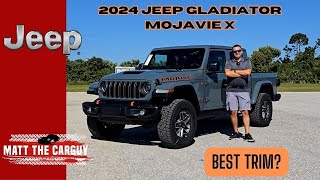 All new 2024 Jeep Gladiator Mojavie X full review and test drive Is it better than Rubicon [upl. by Riti]