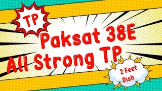 Paksat MM1 38e All Strong TP List  paksat mm1 new update  paksat strong tp  freedishdthsystem [upl. by Rochella]