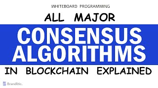 All Major Blockchain Consensus Algorithms Explained  Consensus Mechanism in Blockchain [upl. by Hook715]