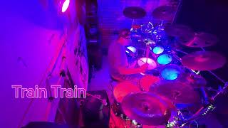 Train Train Blackfootdrum cover Val Smith [upl. by Nonrev]