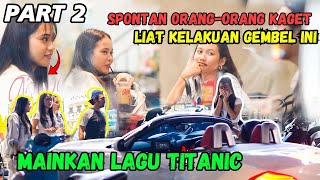 Spontan Orangorang Kaget Liat Kelakuan Gembel Ini Mainkan Lagu Titanic [upl. by Woodring42]