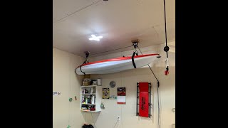 Kayak Hoist and how to install it [upl. by Mast140]