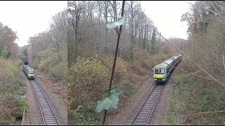 Ore Tunnel with Autumn Surroundings networkrail dieseltrains [upl. by Burris]