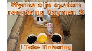 Wynns motorrengöring och behandling  Porsche Cayman S │Tobe Tinkering [upl. by Dina213]