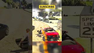 GTA 5 Car On fire shorts gta ps5 gaming [upl. by Atteloj]