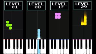 Play Tetris with the Piano Synthesia [upl. by Gratiana889]