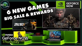 GeForce NOW News  6 New Games Plus Black Friday Sale amp More [upl. by Aniratac292]