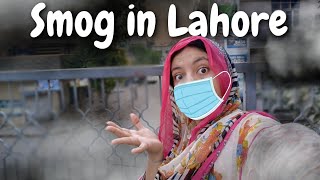 smog in Pakistan Lahore klisvlogs [upl. by Enaj]