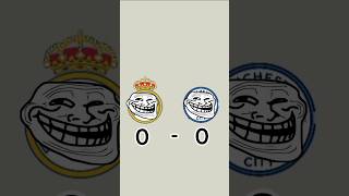 RMA VS MAN city troll face trollface edit football realmadrid mancity fyp [upl. by Cale]