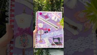 I decorated my notebook cover diy diycrafts notebook [upl. by Annahgiel]