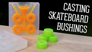 Using Pressure to Cast Flawless Skateboard Bushings at Home [upl. by Einafats812]