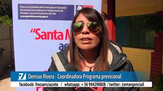 Profesores y apoderados de la Esc Santa Filomena recibieron información Previsional [upl. by Docilla840]