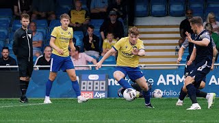 HIGHLIGHTS  Solihull Moors 03 Oxford United  Friendly [upl. by Eimas]