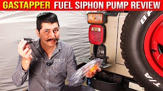 How to siphon gas WITHOUT SUCKING GasTapper  Siphon Pro Fluid Pump Review [upl. by Kaine]