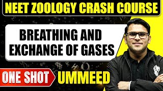 BREATHING AND EXCHANGE OF GASES in 1 Shot All Concepts Tricks amp PYQs  NEET Crash Course  UMMEED [upl. by Robbert]