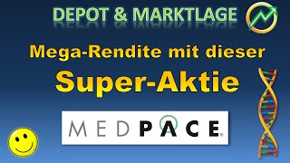 Die besten Aktien 2024  Medpace  Habe ich diese SuperAktie zu früh gekauft gesundheitswesen [upl. by Griselda]