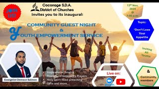 Coconage Seventhday Adventist Wednesday Night Live Stream [upl. by Africa682]