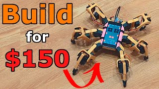 How to make a hexapod robot CHEAP VERSION DIY hexapod robot [upl. by Attenweiler]