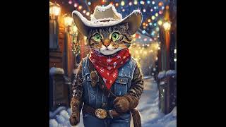 cat WHISKEY went skiing in Vail cat cowboy  Vail SkiChristmas [upl. by Bowrah]