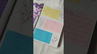 Aesthetic notes ideas✍️🥰🌸easypapercraftstudywithmepaperjournalartandcraftdiyNishatFirdos [upl. by Plunkett]