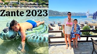 Zante Vlog Alykanas amp Alykes August 2023  Part One Of Being Back In Our Favourite Place 🇬🇷💙 [upl. by Barbe]