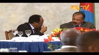 ERiTV Eritrea State Dinner Held For Visiting Somalia President Mohamed Abdullahi Farmajo [upl. by Elbart]