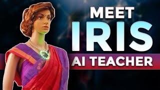 Meet IRIS an AI Teacher Robot Now in Kerala [upl. by Ahsinhoj]