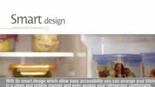 Glasslock Food Containers Video Demo [upl. by Eal663]