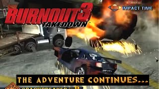 Burnout 3 Takedown  Grinding 1300 takedowns for 100 [upl. by Mariann129]