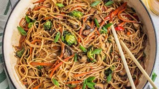 How to Make Vegetable Lo Mein [upl. by Fi]