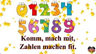 GERMAN Numbers Song 120  Zahlenlied Zahlen Lernen  Zahlen  RAP [upl. by Rednav]