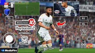 Download Game WINNING ELEVEN 10 PS2 AETHERSX2 New Update TransferampKits 2425 Full Offline Di Android [upl. by Gayel]