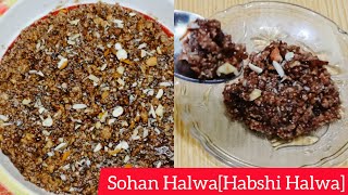 Sohan Halwa  Habshi Halwa HomeMade Easy Recipe [upl. by Dolora865]