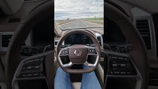 2023 SsangYong Rexton  quotautonomousquot driving at highway  no need to touch steering wheel [upl. by Bev]