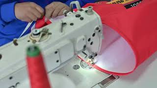 Custom windsock printing and sewing process [upl. by Barcellona331]