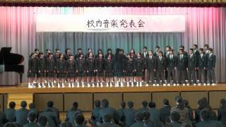 緑が丘中学校 2012音楽発表会 3年A組｢手紙～拝啓十五の君へ～｣ [upl. by Htabmas162]