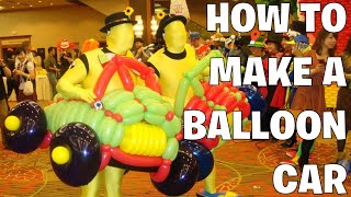 Super easy balloon garland tutorial  birthday party or car parade idea [upl. by Ronal]